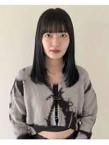 ロマリア 渋谷 渋谷宮益坂(Lomalia)&nbsp;【Lomalia渋谷】美髪イメチェンケアカラー黒髪ナチュラルロング