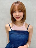 レイヤー/ネビージュ/韓国ヘア/イメチェン/縮毛矯正/中野/
