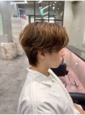 フェザーパーマ/コンマヘア/韓国メンズカット