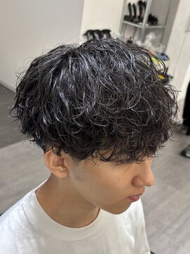 ビカムメンズヘアー 栄店(become men's hair) 名古屋で出来る王道おしゃメンズパーマ/波巻きパーマ/栄店