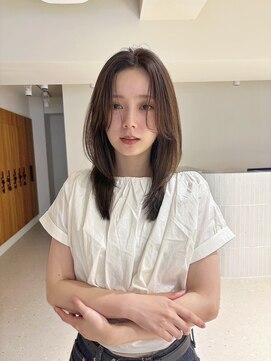 エンス 銀座(Ence) 髪質改善/ワンホンレイヤー/イメチェン/顔周りカット/銀座