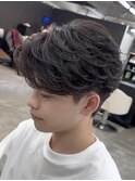フェザーショート 熊本メンズパーマ MEN'S HAIR 福岡メンズヘア
