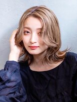 アース 溝の口店(HAIR&MAKE EARTH)&nbsp;大人ガーリー大人透明感髪質改善ニュアンスカラーくすみカラー
