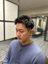 バンデ(Bande)&nbsp;ツイストピンパーマ×スパイキーショート