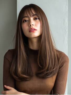 髪質改善　ナチュラルブルージュ【TELA HAIR南流山店】