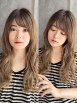 ラピス 銀座 blue店(Lapis)&nbsp;《30代～大人透明感》白髪ぼかしハイライト＋艶カラー[銀座]