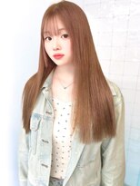 フウ(fuh)&nbsp;ベージュ/ミルクティーベージュ/ロング/20代