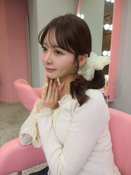 ボタン シブヤ(VOTAN SHIBUYA) 【MISAKI】おろしても結んでも可愛い顔まわり