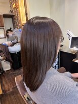 美容室 ブラウン(Brown) 髪質改善カラーで作る透明感ブラウン