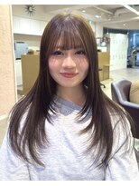 フェイス 石川町 (FACE)&nbsp;大人っぽレイヤー×オリーブベージュ