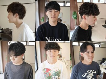 ニイス(Niice)の写真/【メンズ高支持率・得意なStylist在籍】メンズの髪型、お悩みはメンズStylistだからこその強みがあります