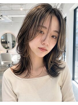 ジュイール(jouir) 三鷹白髪ぼかしハイライトショートボブウルフショートカット韓国