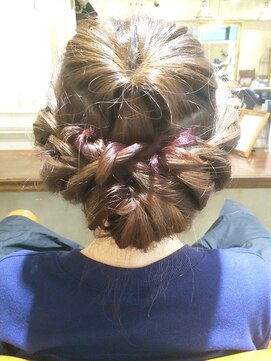 サロンドミルク 原宿(salon de MiLK) 【サロンドミルク原宿】ボブでもできるヘアセット