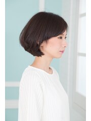 大人女性に大人気★リラクシーなミセスボブ　焼津/髪質改善/美髪