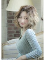 ロンドアベニール 北千住(Lond avenir)&nbsp;【lond avenir本田奈穂美】スタイリング簡単☆外ハネミディ