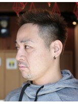 ヴィピット(vipit) メンズベリーショート(アプリエブルーアッシュ)