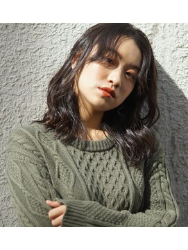 バロンフェム(baLon.fem) 【yu-ma】アッシュブラウン×ウェーブ スタイル A/W19