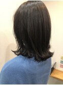 ミディアム 外ハネ