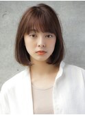 前髪あり大人内巻きボブ20代30代40代【AIN.表参道】川原大地