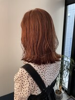 トレス(TRESS)&nbsp;オレンジベージュ　くびれミディ　レイヤーボブ