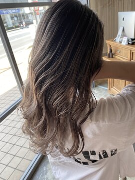 ジョイン ラックスビー 京都店(JOYN LUXBE) プリンが気にならない◎バレイヤージュ by中山惠介