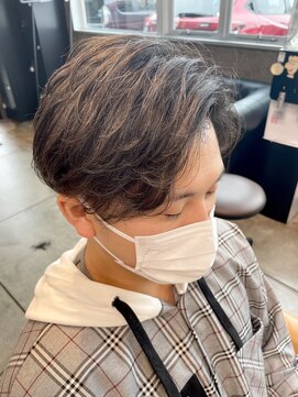 クレップスヘアーヒマワリ(CRE'PS HAIR HIMAWARI) men's short