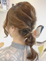 ヘアー バイ ミーズ(hair by Mii’s) ルーズヘアセット