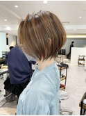 色気ショートボブ
