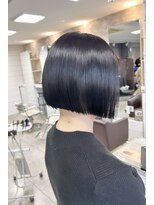 ブレス 小阪店(brace) 暗めカラー似合わせカットウェーブミディアム縮毛矯正ボブ