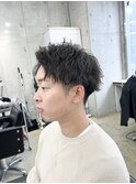 赤羽メンズツイストスパイラルパーマ短髪