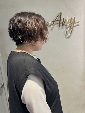 エニィ 池袋西口(Any) 黒髪/グレーベージュ/レイヤーロング/前髪パーマ/池袋