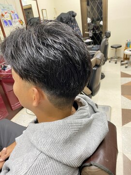 ふかくさ アップバングセンターパート