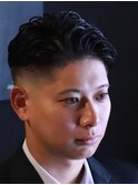 ビジネスパーマフェードスタイル