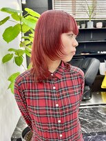 チュダック(ChuDuck)&nbsp;韓国風《ワインレッド》ブリーチ/ケアブリーチ/ダブルカラー