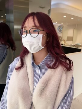 ウシワカマル ミライ(USHIWAKAMARU MIRAI) ブリーチカラー/カシスピンク