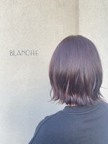ブランシェ ヘアデザイン(BLANCHE hair design)&nbsp;ブラウン×外ハネ