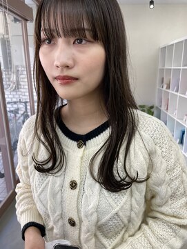キートス 高知店(kiitos) ★ワイドバングフルバングミディアムカット