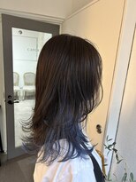 カフカ(CAFCA)&nbsp;ブルーインナーカラー