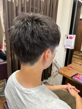 美容室ヒラトヤ 仙北店 １０代２０代メンズカット髪型メンズ刈り上げリクルートビジネス