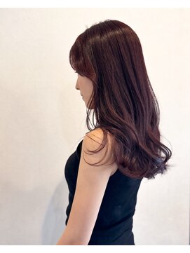 リム(Limb) ロングレイヤー　ワインレッド