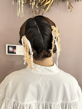 セット(Sete) 結婚式参列ヘア