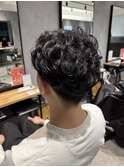 メンズナチュラルパーマスタイル《蒲田AIR桑沢》20代30代40代