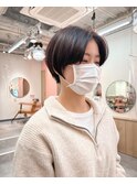 ショートボブ/ミニボブ/マッシュ/切りっぱなし/柏駅