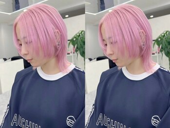 エイル アメ村(Eir)の写真/【アメ村ど真ん中*ミナミエリア最安値】ブリーチ込ダブルカラー¥8,000/インナーカラー¥8,000
