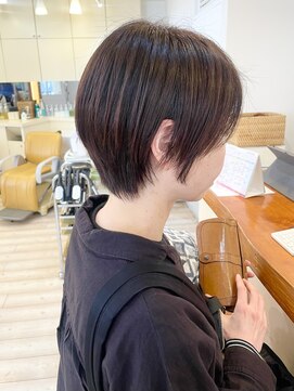 モリオ フロム ロンドン 成増店 【morio成増/米村】刈り上げハンサムショート