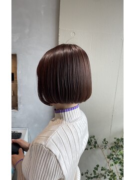 ニル(nil) ラベンダーカラー×ミニボブ