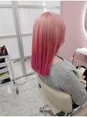 ペールピンクグラデーション