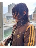 レイヤーカット/ウェットヘア/デザインカラー[梅田駅/中崎町駅]