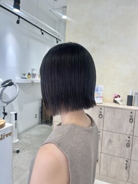 ビューバイネオリーブ 用賀店(Beau'r by neolive) くびれヘア縮毛矯正アプリコットオレンジ夏ハイライト《用賀》