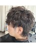 メンズカット+パーマ　￥11,000～